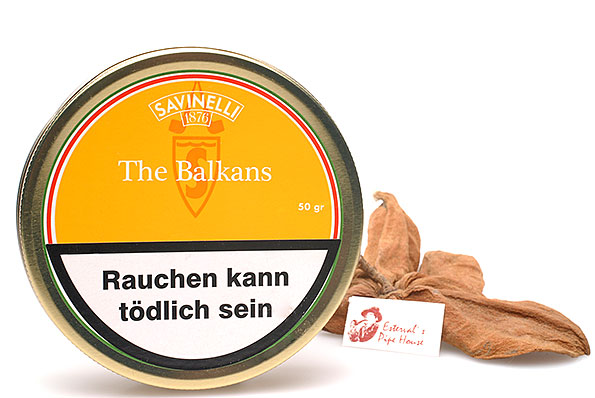 Savinelli The Balkans Pipe tobacco 50g Tin